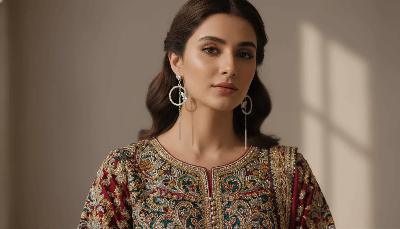 Butterfly Drop Earrings